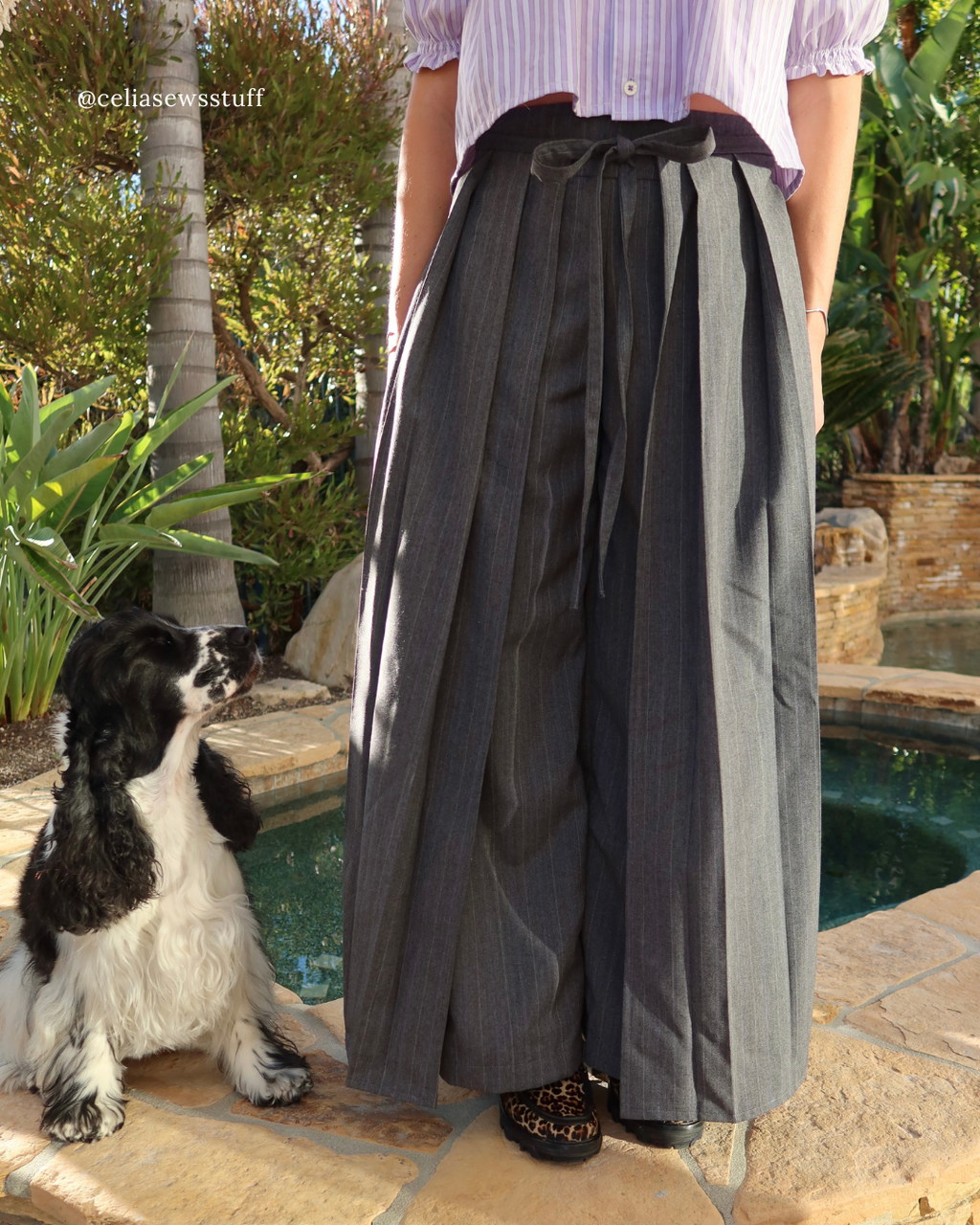 Sleepy Pleated Pants